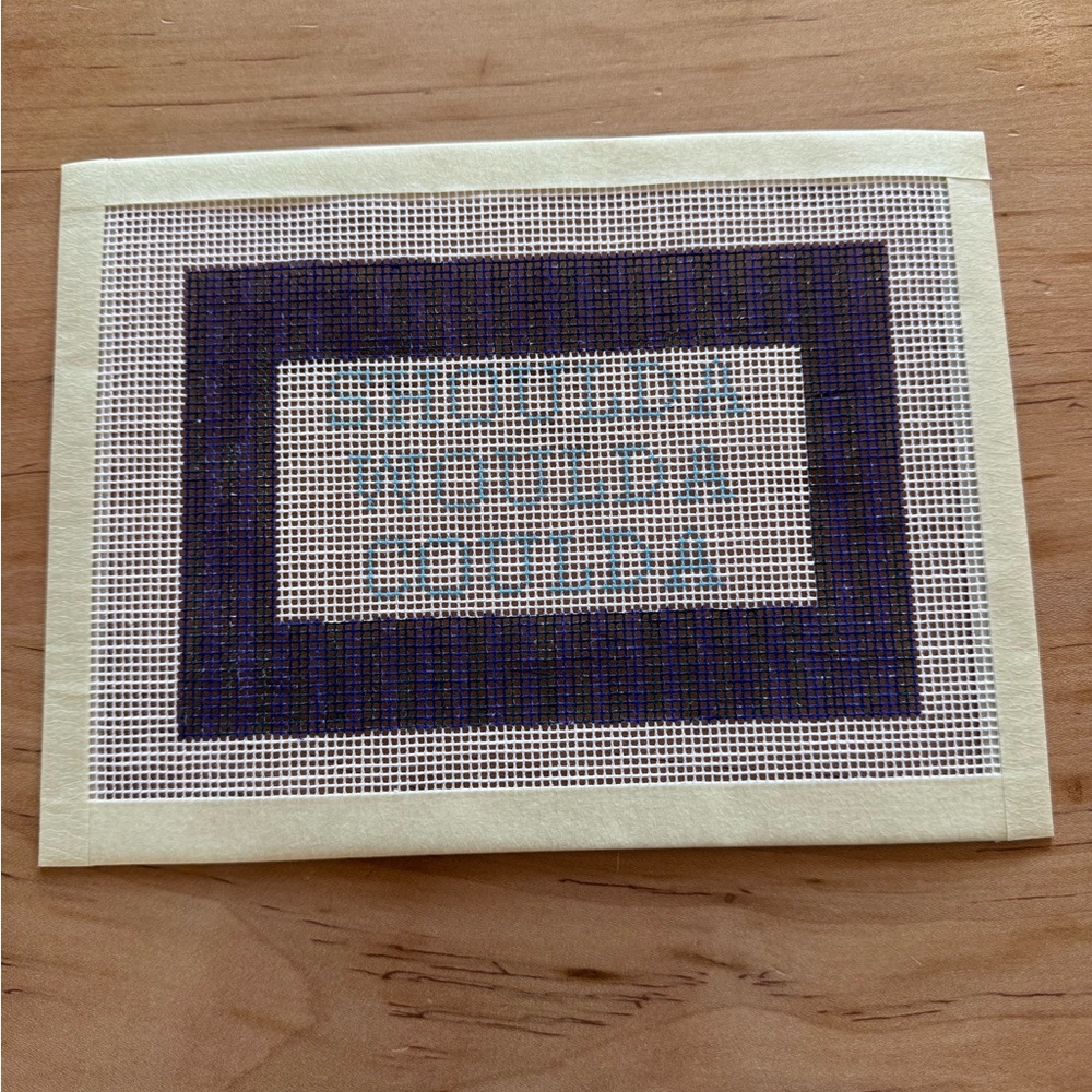 Hand-Painted Needlepoint Canvas